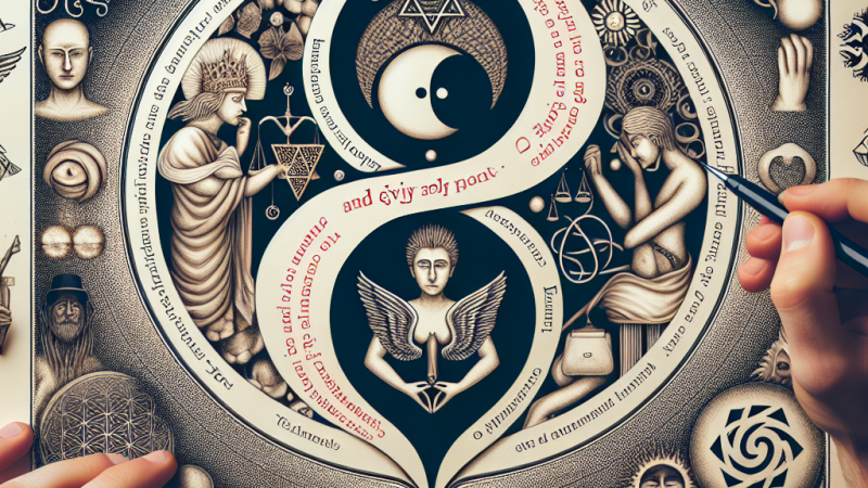 Non esistono buoni o cattivi: la bontà e la cattiveria sono in ognuno di noi. Cosa ne pensi di questa affermazione?