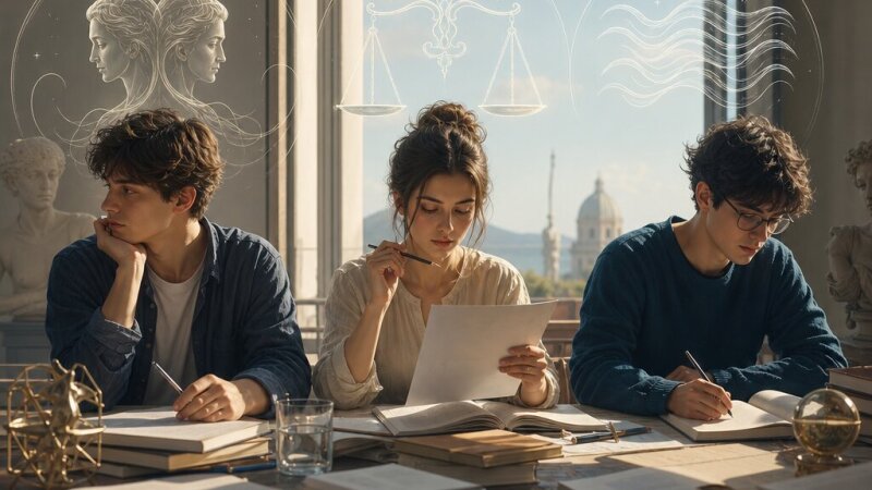 Oroscopo della maturità : come affrontano l’esame i segni d’aria