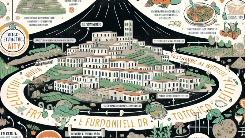 Percorso didattico per promuovere la conoscenza dell'ambiente di Torre del Greco, con focus sulla sicurezza alimentare, la geologia vulcanica del Vesuvio e la poesia di Leopardi.