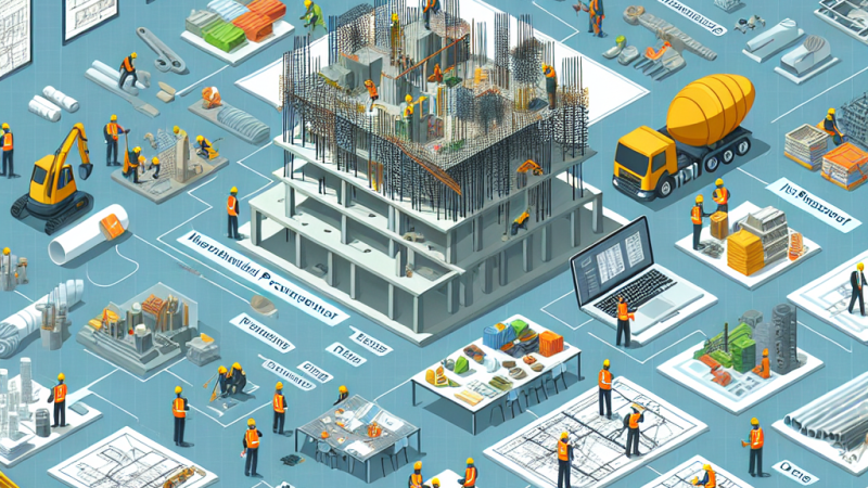 Pianificazione degli interventi, delle previsioni di spesa per l'approvvigionamento di materiali, delle risorse umane e della documentazione necessaria all'avvio del cantiere