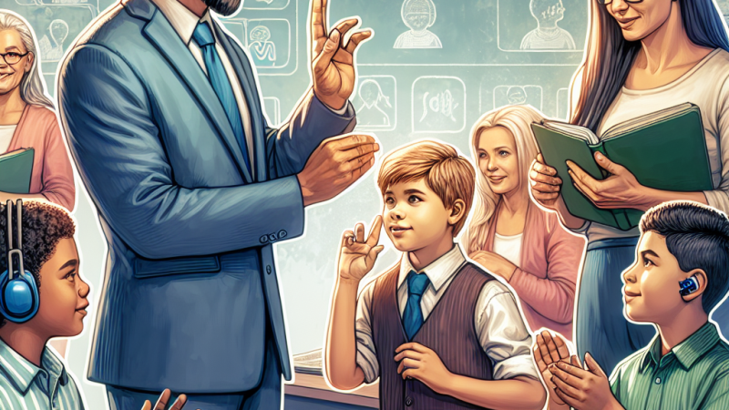 Possibili adattamenti alle strategie didattiche per lavorare in classe con un bambino sordo