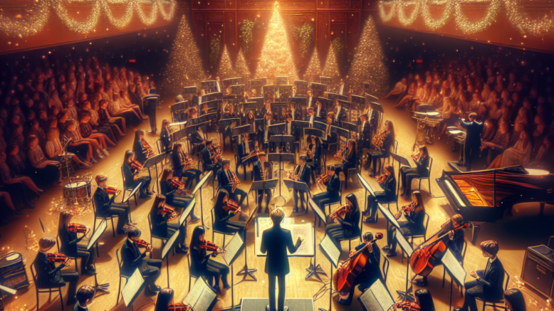 Presentazione dei brani in un concerto di Natale: Come iniziare il concerto