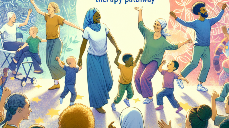 Presentazione del percorso di danzaterapia per mamme e bambini