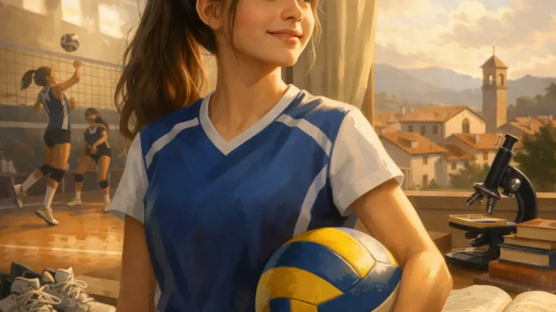 Presentazione personale: Eleonora Rossi, 15 anni, appassionata di pallavolo