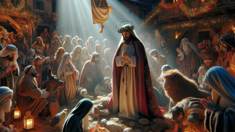 Presepe vivente realizzato dai ragazzi e dalle ragazze della Comunità Cenacolo di Saluzzo in scena sabato 21 dicembre e domenica 22