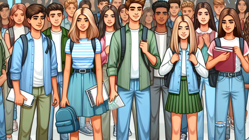 Primo giorno di scuola superiore