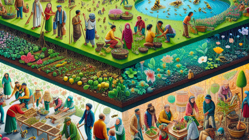 Produzione: Gli scienziati che raccomandano pratiche cooperative ispirate dalla natura nelle comunità umane