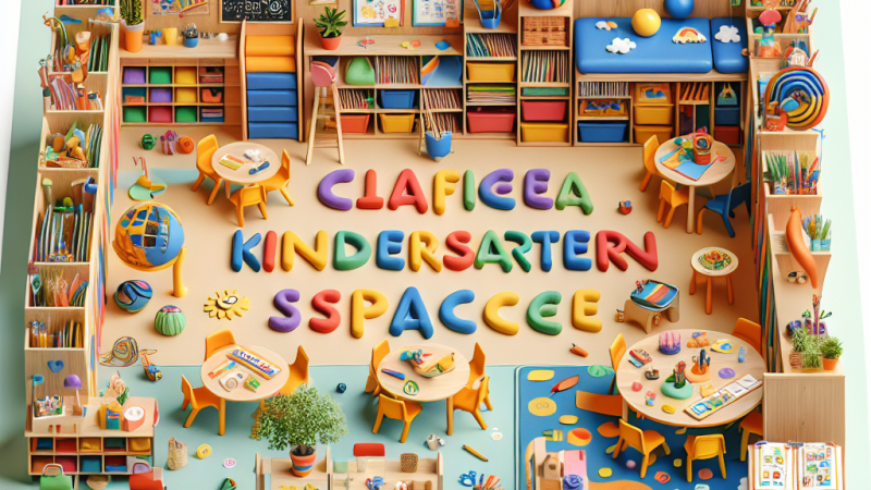 Quali sono le ragioni e i criteri adottati nell'organizzazione degli spazi utilizzati nella scuola dell'infanzia, in particolare nello spazio della sezione?
