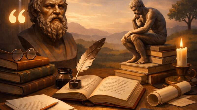 Raccolta tematica per la maturità: letteratura, filosofia e citazioni