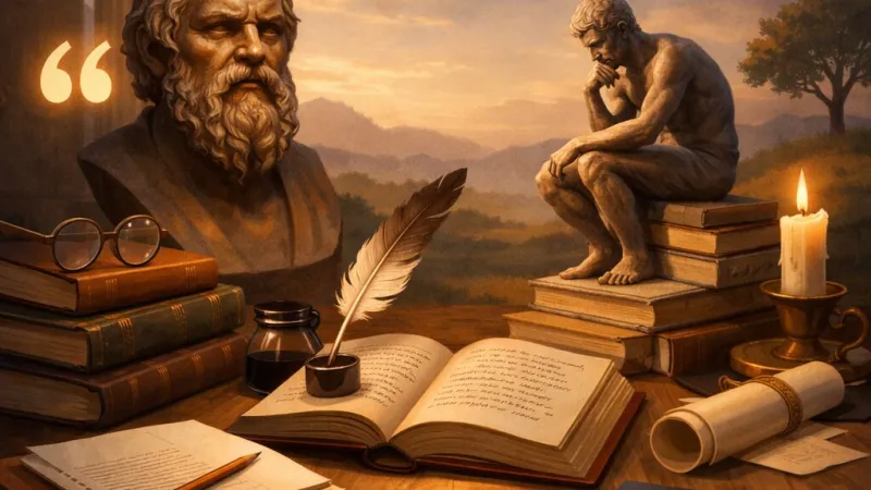 Raccolta tematica per la maturità: letteratura, filosofia e citazioni
