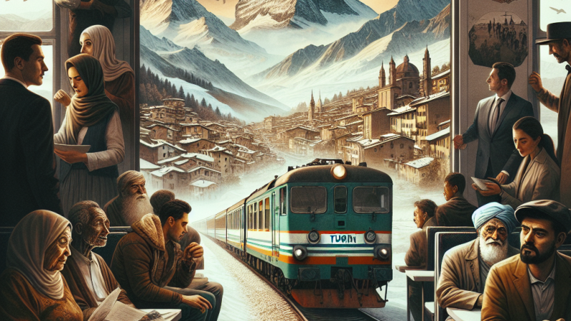 Racconto di un viaggio in treno