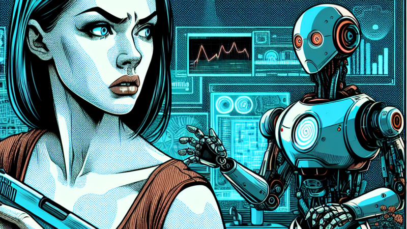 Racconto distopico: Un robot non augurale e il mistero di Claire