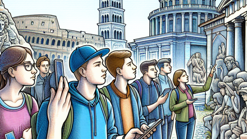 Ragazzi italiani durante i viaggi d'istruzione manifestano una preoccupante indifferenza per il patrimonio artistico e culturale del Paese visitato: i pregiudizi nei confronti dei musei e dei siti archeologici si originano dalla loro scarsa accessibilità.