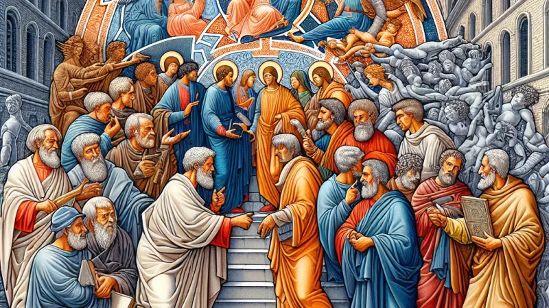 Rapporto tra classici e cultura cristiana nel Medioevo: descrizione della visione della cultura pagana