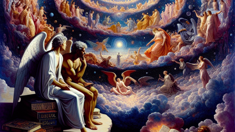 Riassunto del canto 4 dell'Inferno di Dante fino al verso 78: Relazione tra Virgilio e Dante, giustizia divina