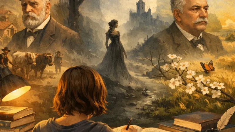 Riassunto semplice di Giovanni Verga, Decadentismo e Giovanni Pascoli per un'interrogazione di quinta superiore
