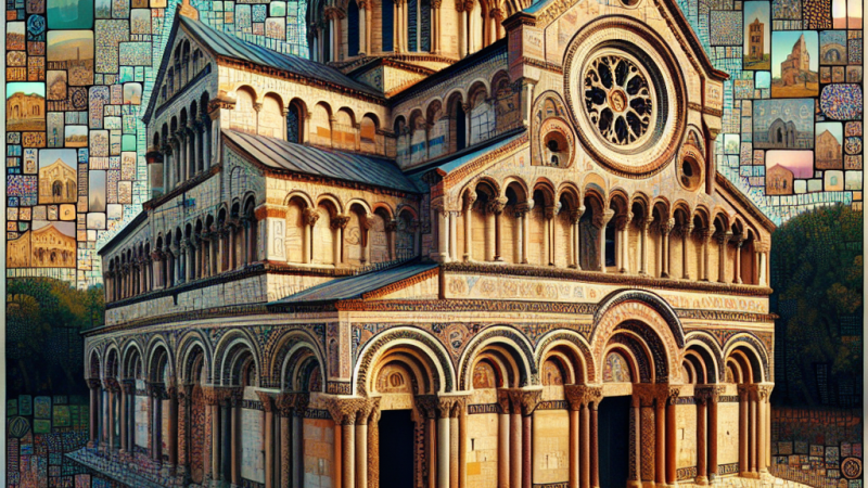 Ricerca sulle chiese romaniche con fotografie