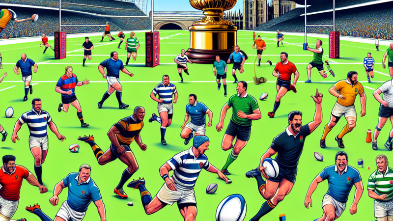 Ricerca sulle origini del rugby in Inghilterra: Dove nasce? Come si gioca? Il campo? Come si chiama la squadra di rugby inglese? Quanti sono i giocatori della squadra di rugby? Quali sono i principi?