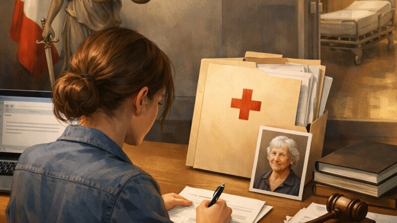 Richiesta della cartella clinica della signora Stagno Rosa, ricoverata dal 14 al 21 ottobre 2024
