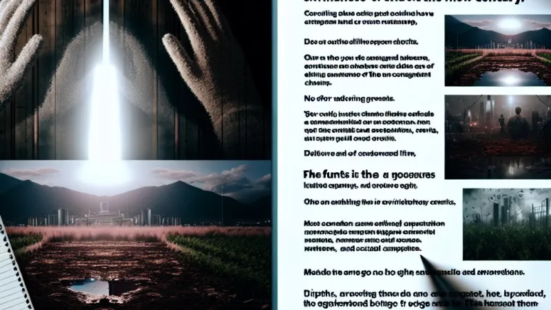 Riflessione in prima persona su paura e disgusto per le brutture del nuovo secolo