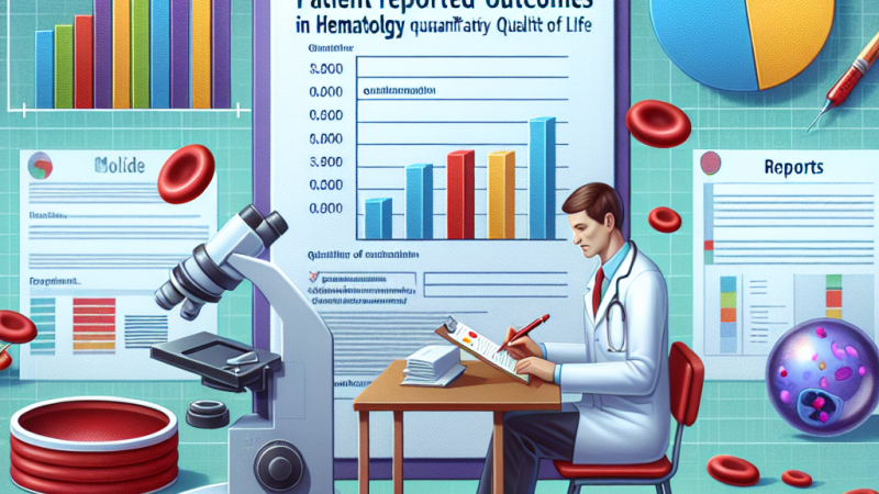 Risultati riferiti dal paziente in ematologia: I Patient Reported Outcome (PRO).