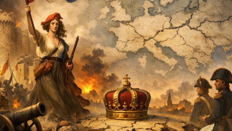 Rivoluzione francese: cause ed effetti sull'Europa del tempo