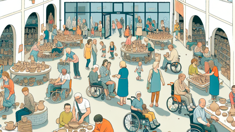 Saluzzo: Anche il 2024 è stato un anno ricco di iniziative per il centro diurno Le Nuvole. Le persone con disabilità che lo frequentano hanno avviato nuove attività interne e ampliato la rete di relazioni con le realtà che operano sul territorio saluzzese