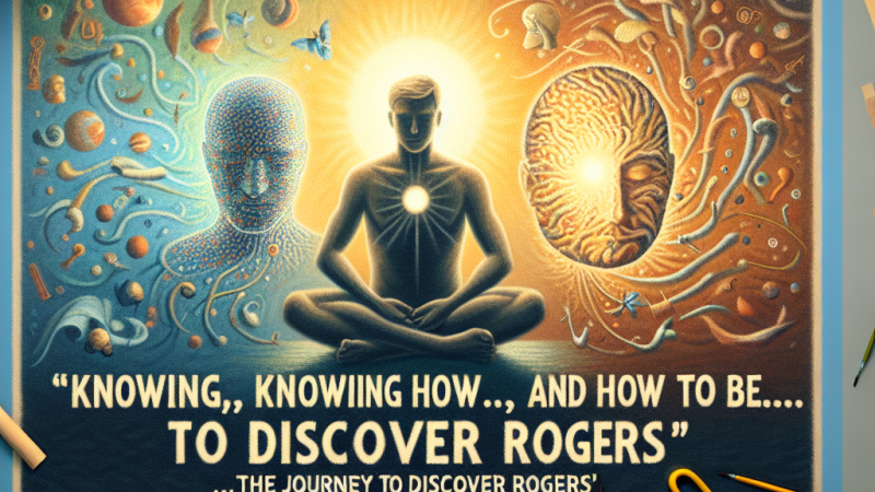 Sapere, saper fare, saper essere...il viaggio alla scoperta di Rogers