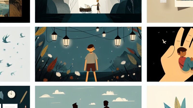 Schema del libro "Boy" di Roald Dahl