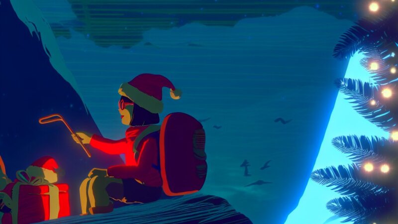 Scrivi un testo teatrale con dialoghi tra i personaggi sul Natale: una paleontologa...