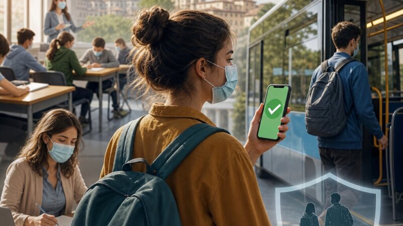 Scuola e trasporti pubblici: le regole del green pass