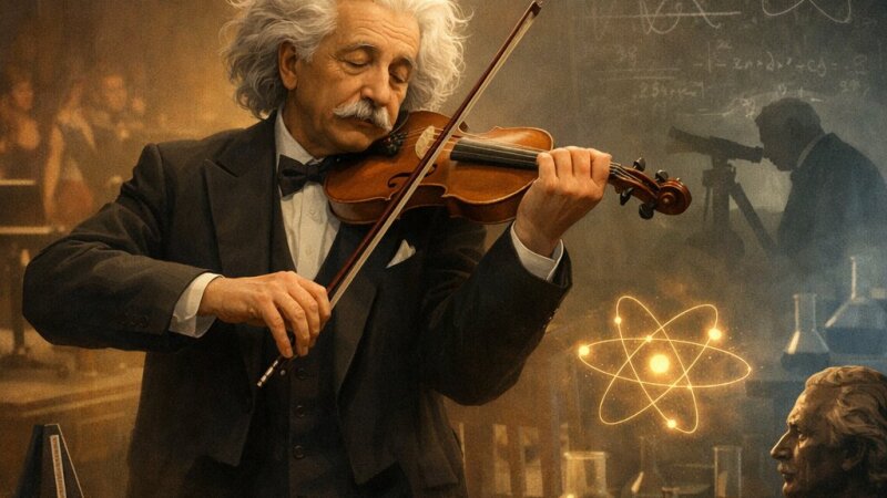 Se Einstein fosse diventato un musicista invece che uno scienziato