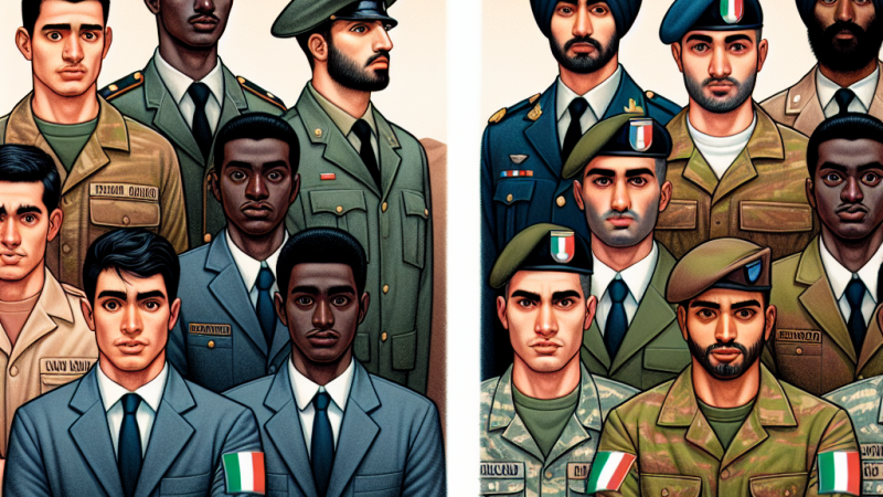 Servizio militare in Italia: dall'obbligo alla scelta volontaria.