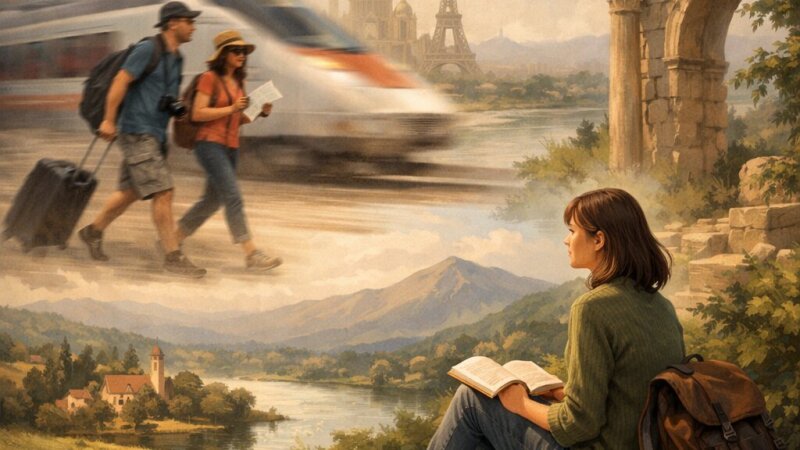 Sintesi delle argomentazioni sull’evoluzione del modo contemporaneo di viaggiare: le...