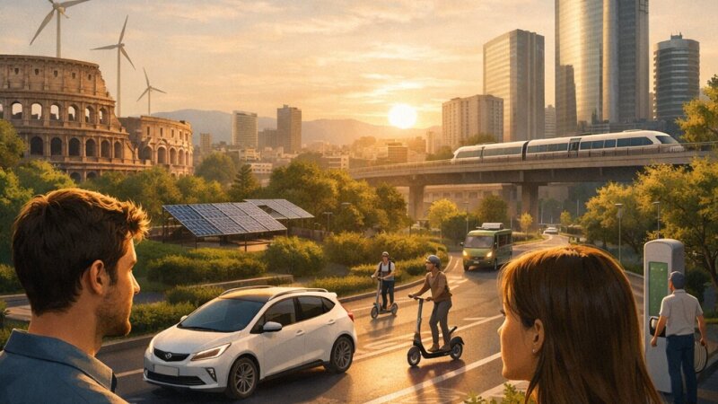 Sondaggio sulla smart mobility condotto da Youtrend