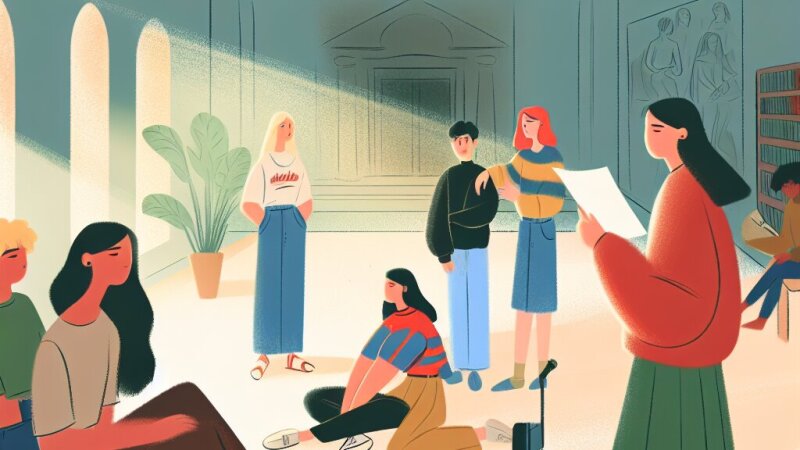 Star in gruppo di amici adolescenti: testo argomentativo