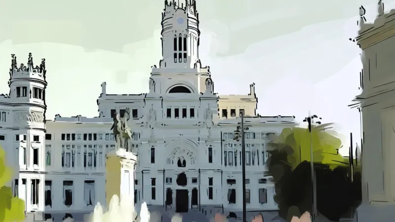 Storia, tradizioni e monumenti di Madrid: testo di 150 parole