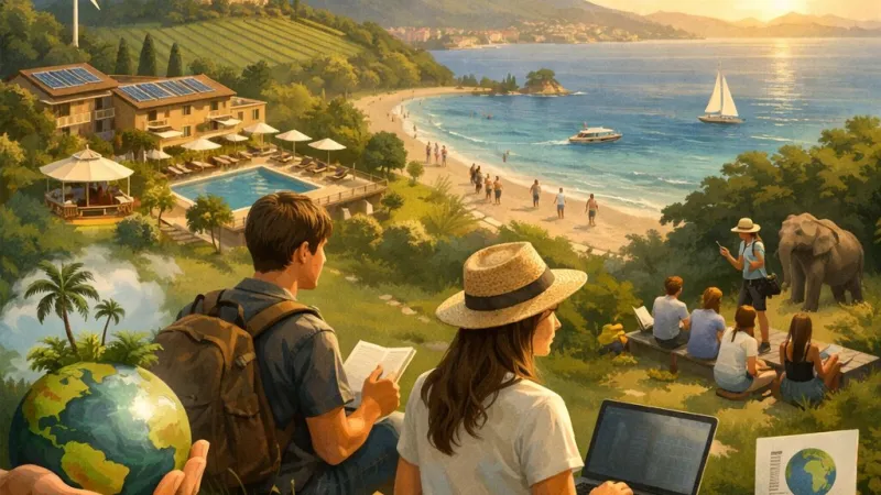 Sviluppo di esempi per il nostro centro di formazione professionale: Le istituzioni di istruzione superiore nei territori partner di EVERET offrono programmi accademici in settori correlati al turismo, come la gestione del turismo e della sostenibilità.