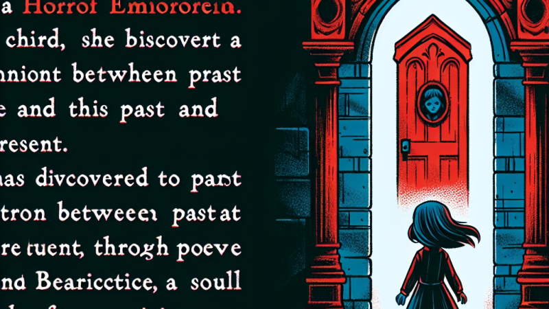 TEMA: HORROR - La bambina davanti all'alta porta rossa.