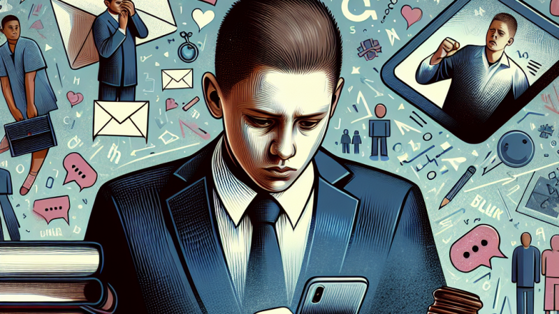 Tema sul bullismo e cyberbullismo