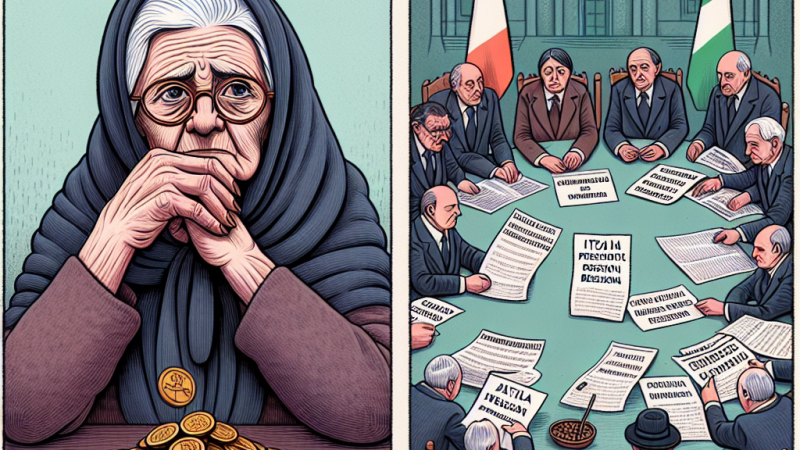 Tema sulle pensioni delle donne