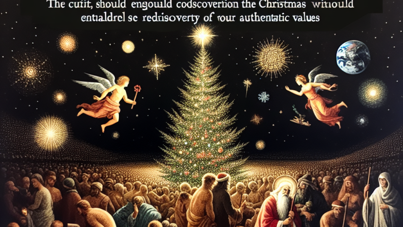 Testo argomentativo sul Natale: Introduzione, tesi, antitesi e conclusioni