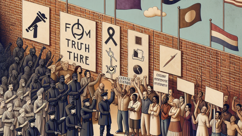 Togliere la possibilità di opporsi e di conoscere la verità: quali conseguenze ha l'impossibilità di esprimere le proprie idee e confrontarle con gli altri?