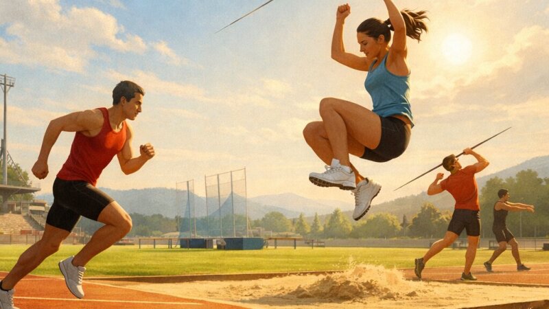 Tutto ciò che riguarda l'atletica leggera