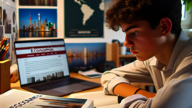 Ultimo anno di liceo: progetti per il futuro, desidero viaggiare e studiare economia