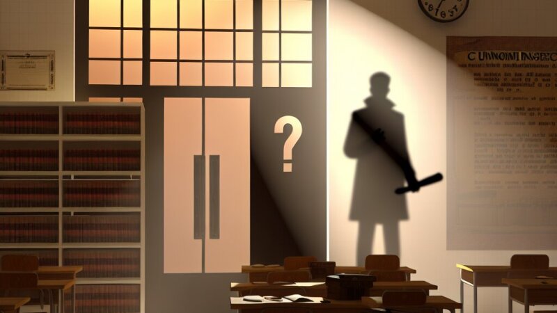 Un giallo ambientato in una scuola con protagonista un'ispettrice maliziosa