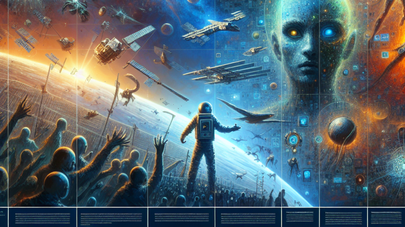 Un racconto di fantascienza partendo dalle suggestioni della notizia proposta e considerando i seguenti elementi: a. Chi è il protagonista del racconto?b. Per quale motivo parte?c. Quale imprevisto capita?d. Come lo affronta?e. Come termina la vice