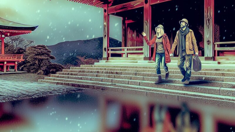 Un sogno da condividere: viaggiare in Giappone con due amici particolarmente cari