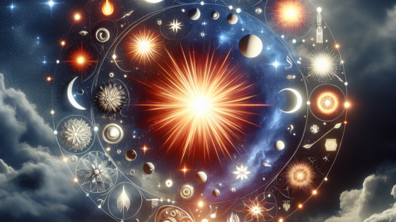 Una luce non nata dal fuoco, simile a una stella nel cielo: quale figura retorica è?