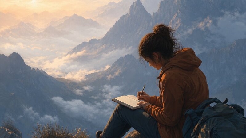 Una pagina di diario: la montagna